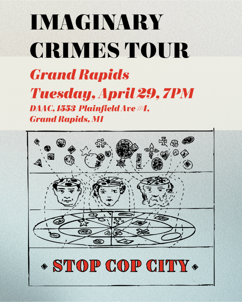 Stop Cop City: Imaginary Crimes Tour
