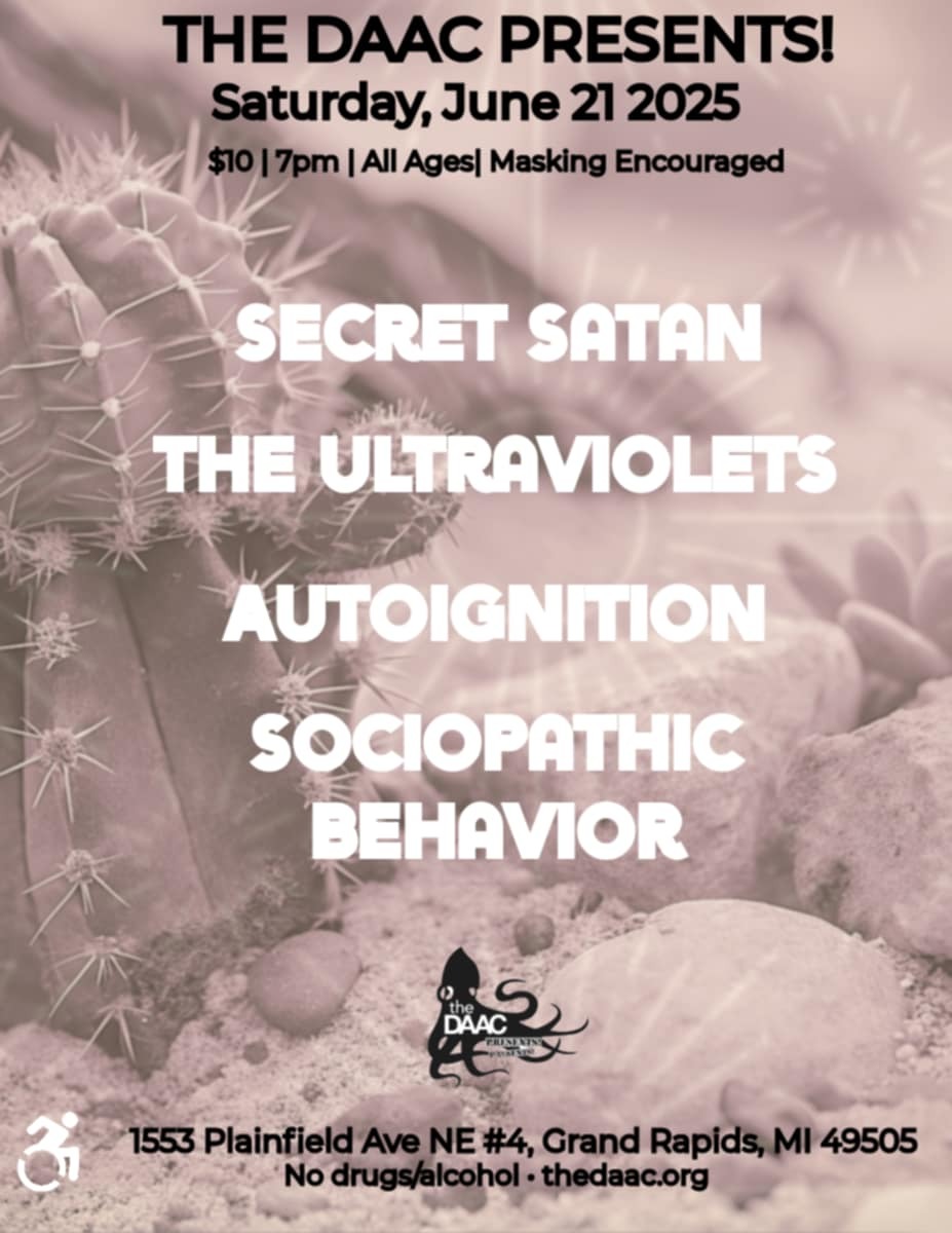 Daac presents Third saturday 6-21-25