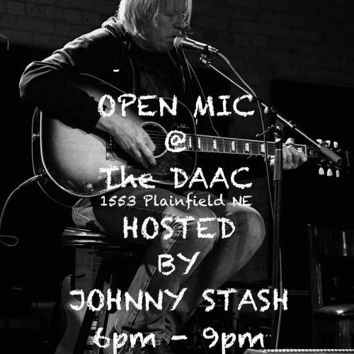 open mic hosted by Johnny Stash
