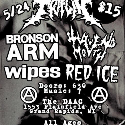 Hardcase Booking 5/24/25 