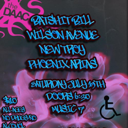 DAAC Presents Third Saturday Show July 19th